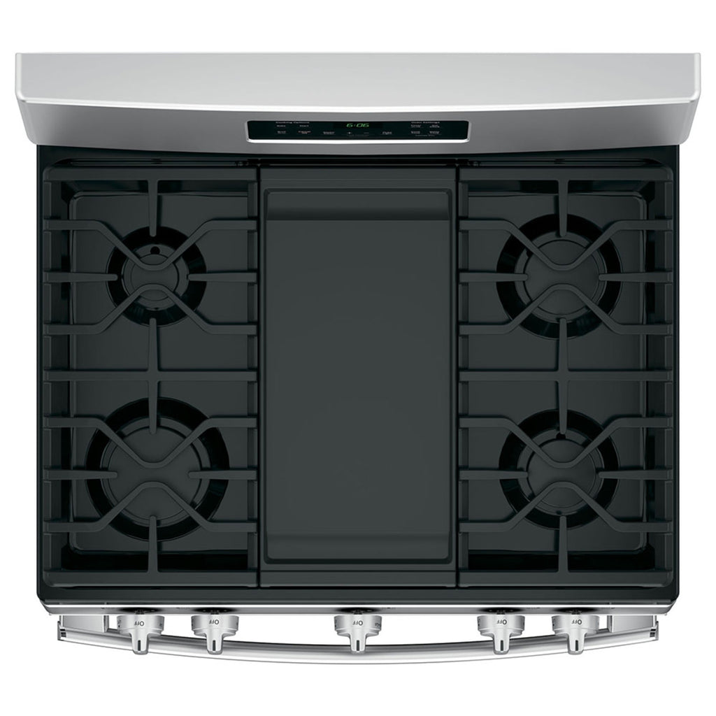 GE JCGBS66SEKSS Cooktop Detail