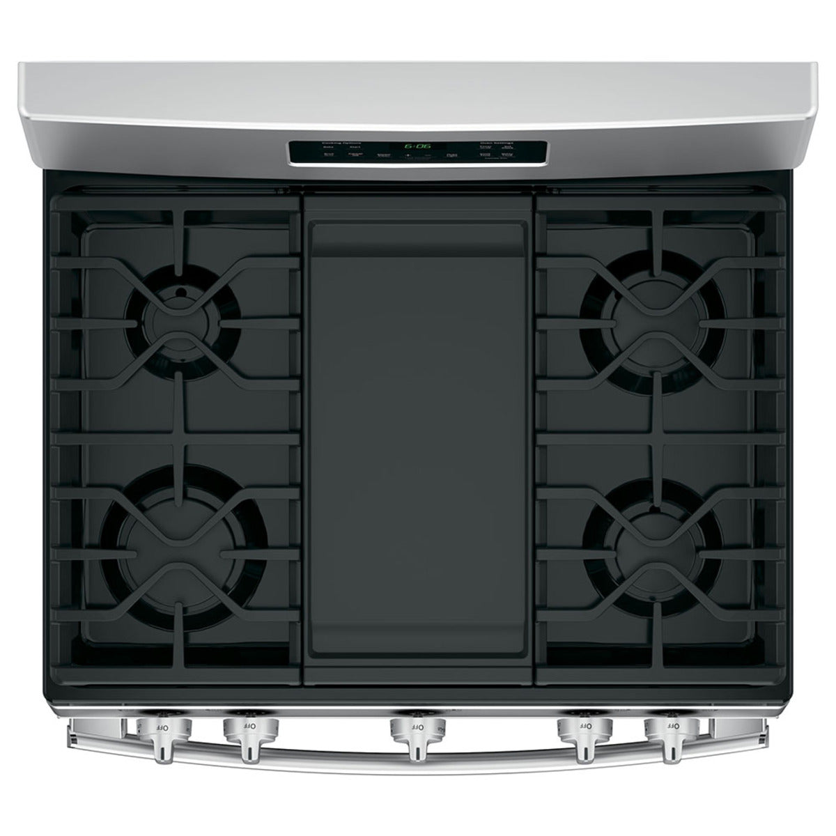 GE JCGBS66SEKSS Cooktop Detail