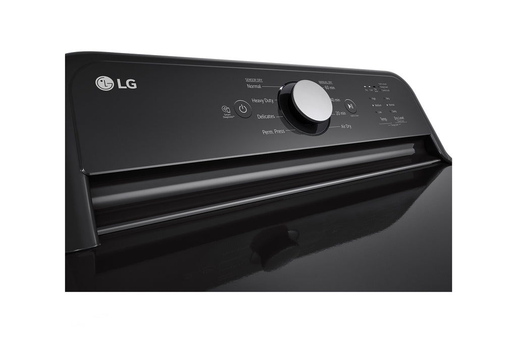LG DLE6100X Control Panel Detail