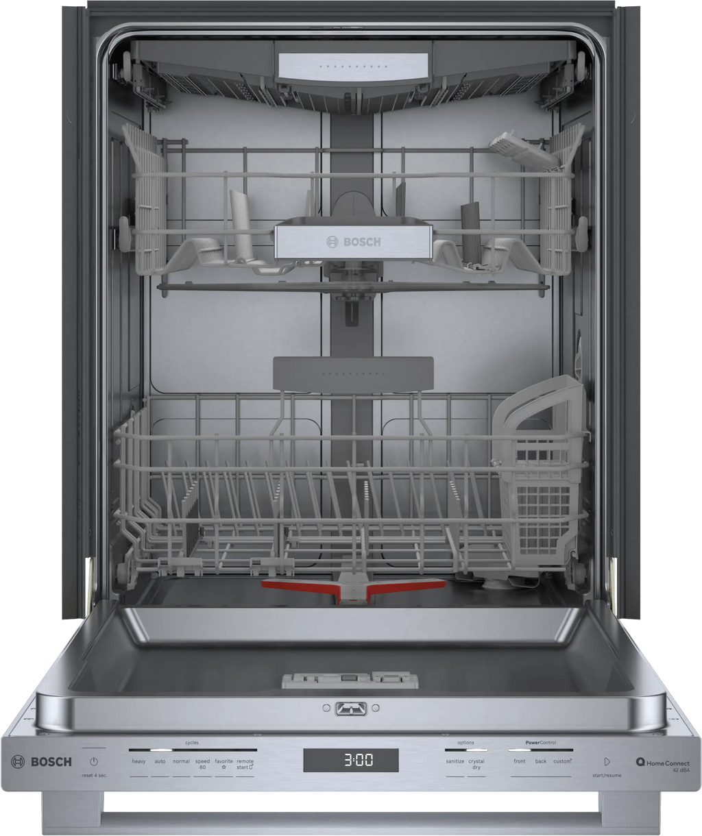 Bosch SHX78CM5N Door Open with Racks