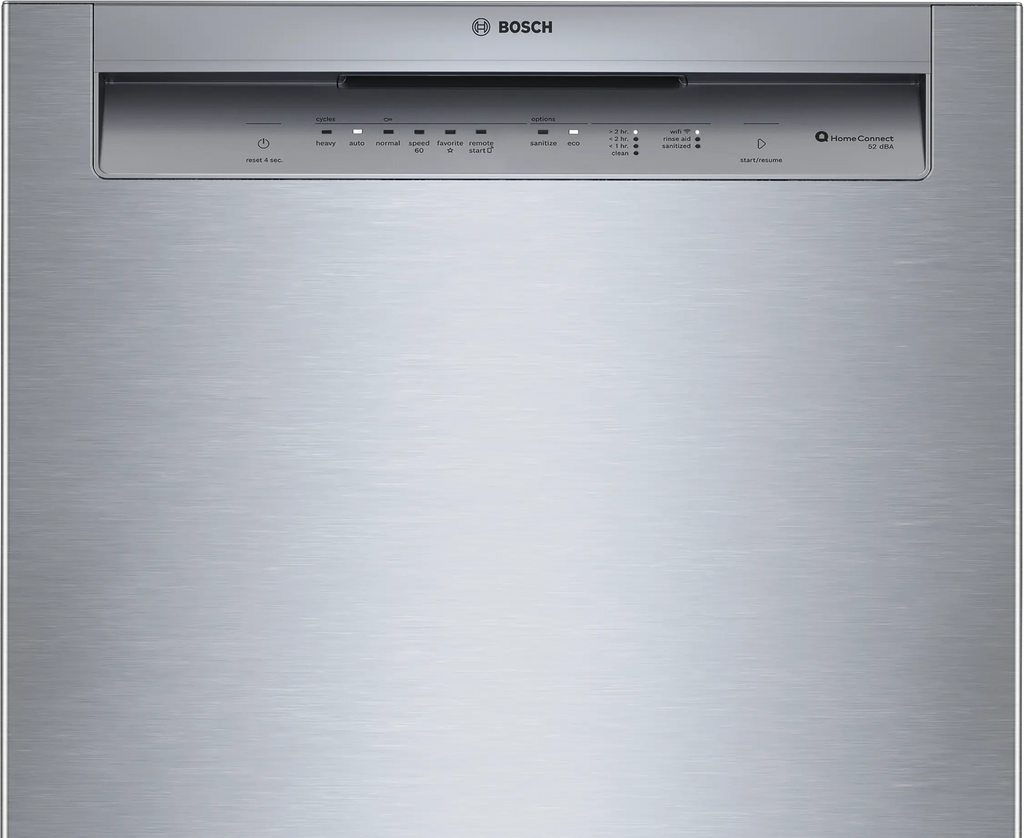 Bosch SHE2ADF5N Control Panel Detail