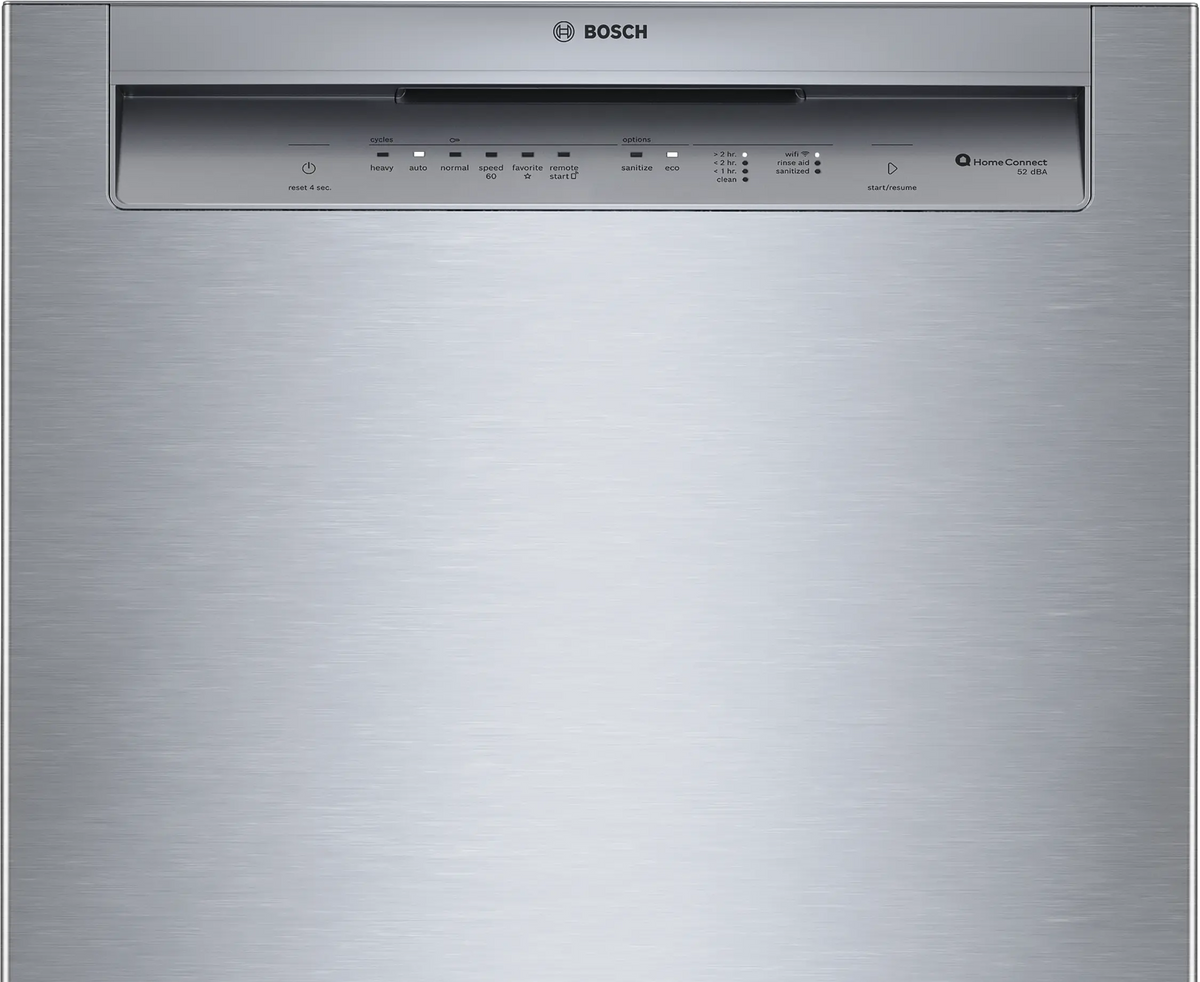 Bosch SHE2ADF5N Control Panel Detail