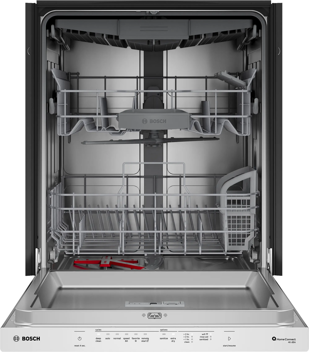 Bosch SHP53EM5N Door Open with Racks