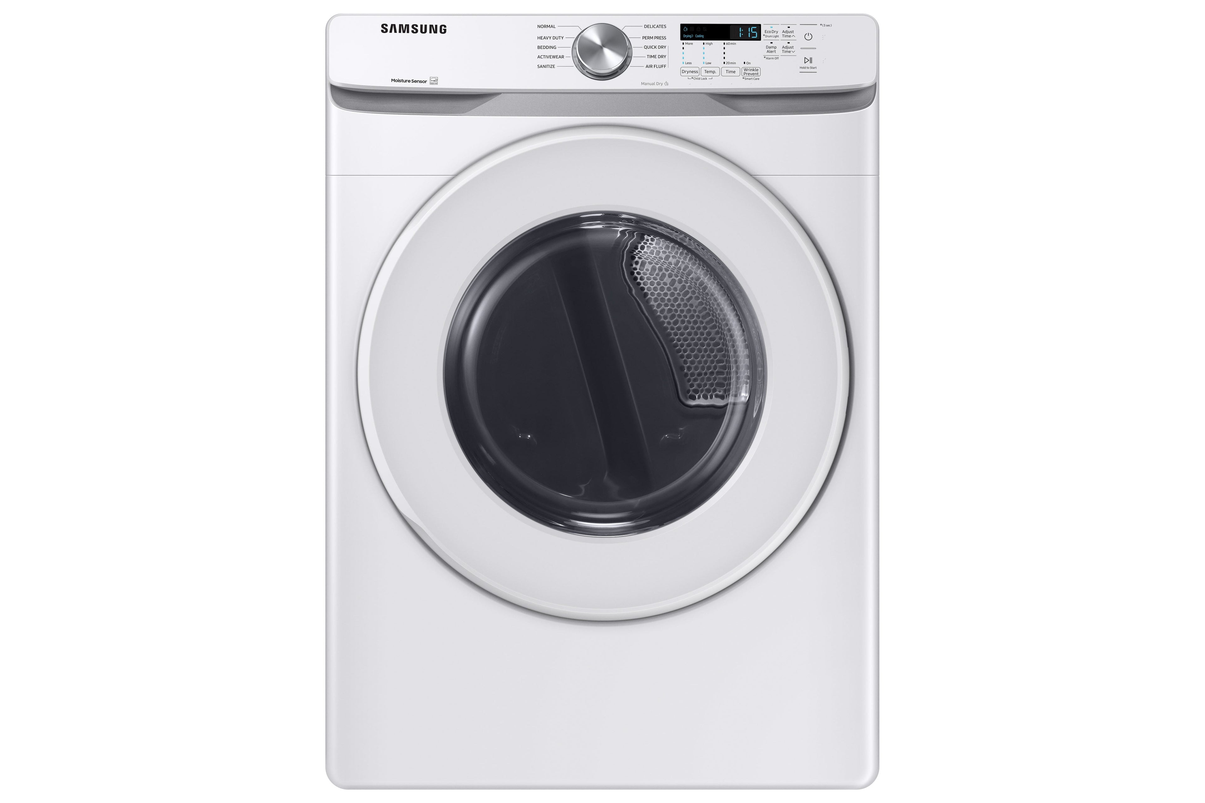Samsung DVE45T6005W Electric Dryer