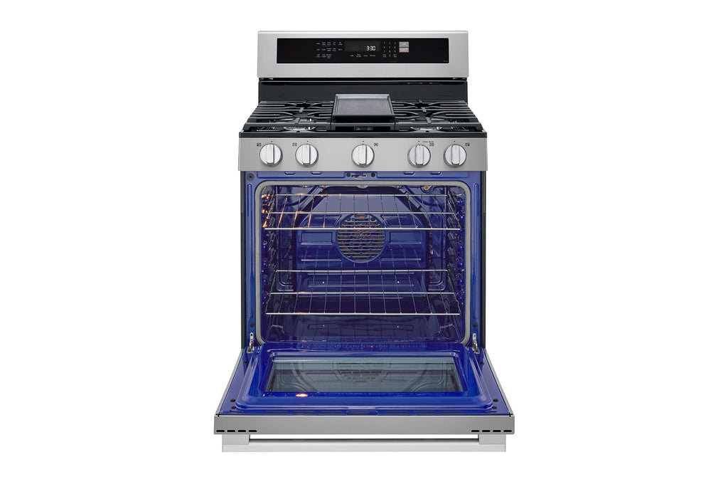 LG LRGN6325X - Top View Burners