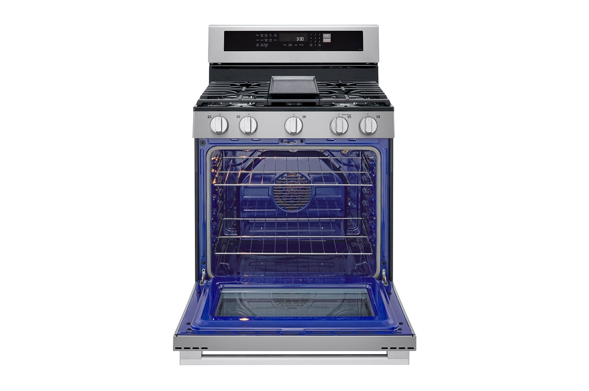 LG LRGN6325X - Top View Burners