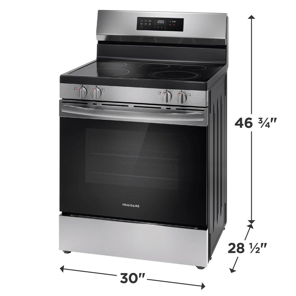 Frigidaire FCRE306CAS Dimensions
