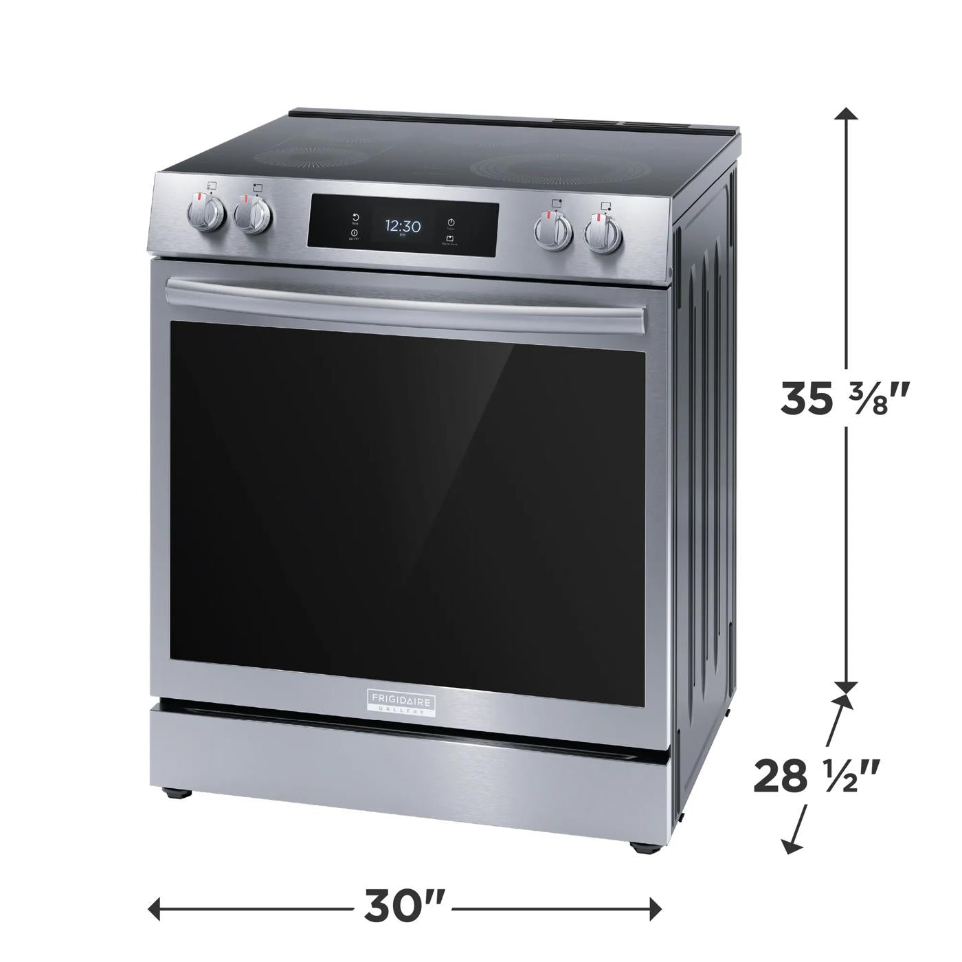 Frigidaire Gallery GCFE306CBF Dimensions