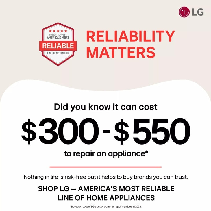 LG DLE3600V Reliability
