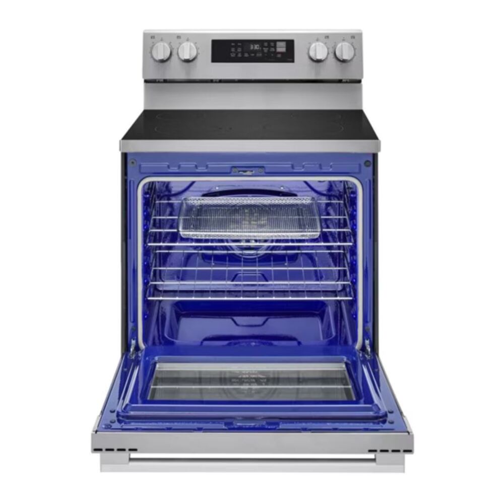 LG LREN6323YE Cooktop Detail