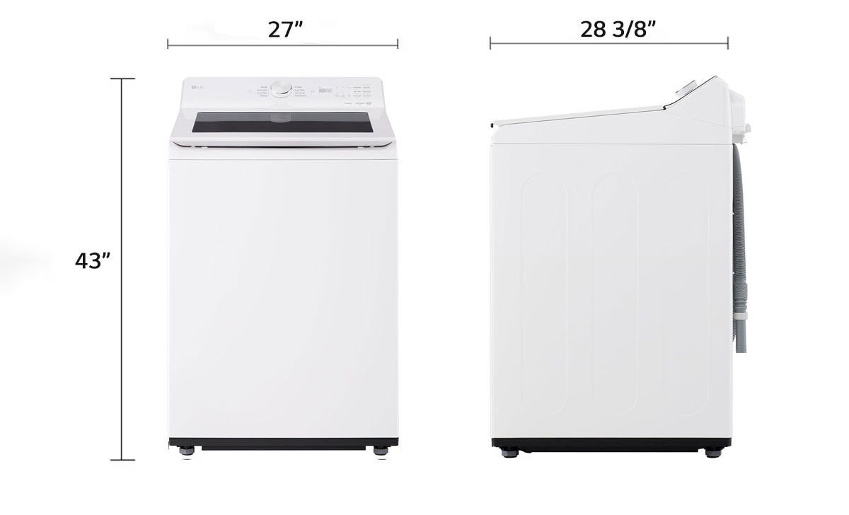 LG WT8200CW Dimensions