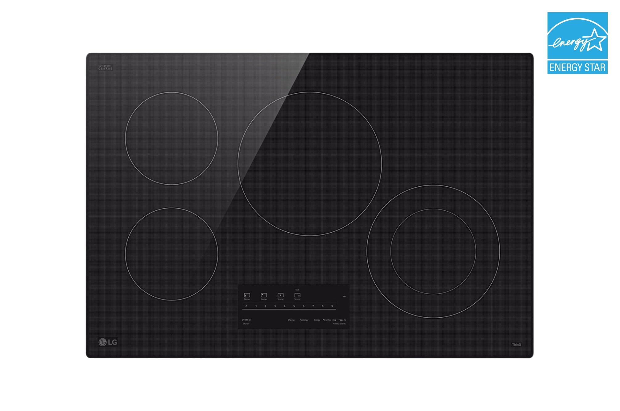 LG CBEW3013BE 30" Electric Cooktop