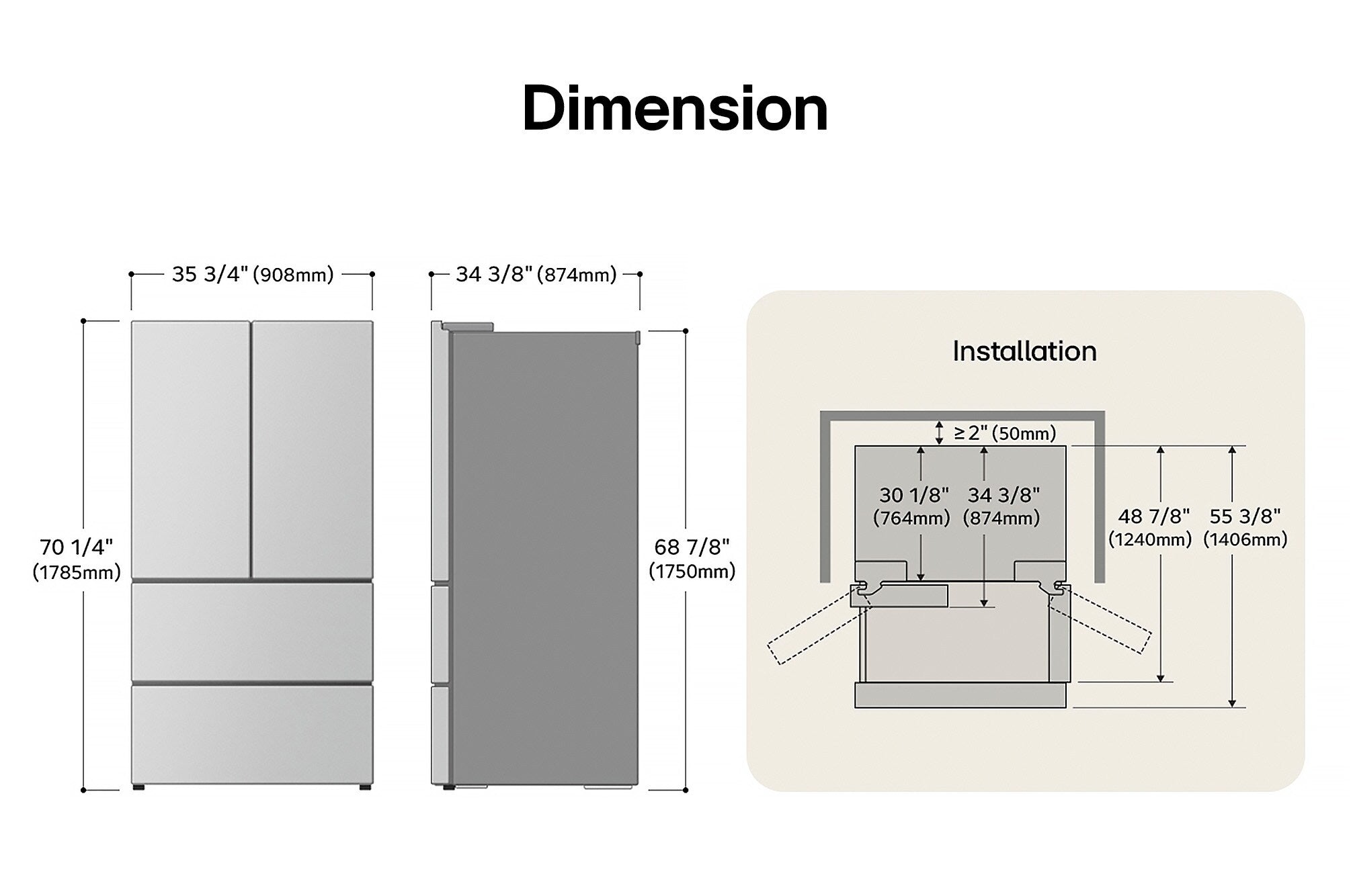 LG LF29S8365S - InstaView Door-in-Door Feature